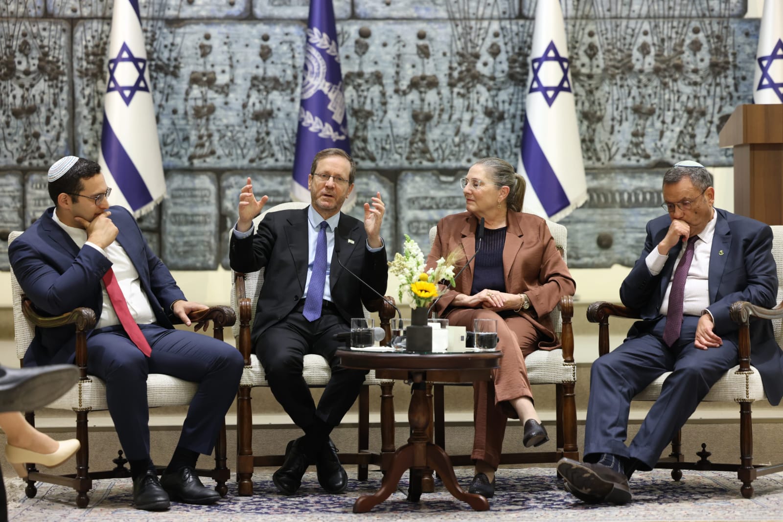 אירוע הצדעה לממ"ח הירושלמי בבית הנשיא